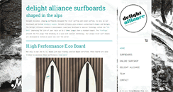 Desktop Screenshot of delight-alliance.com