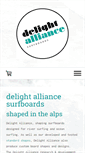 Mobile Screenshot of delight-alliance.com